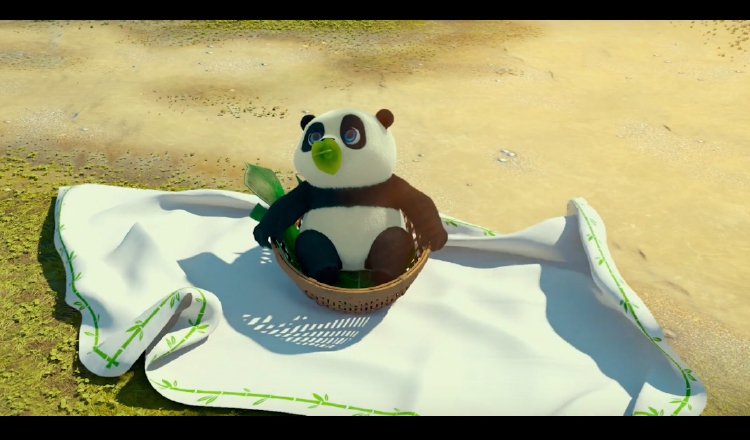 Escena de 'Un panda en apuros