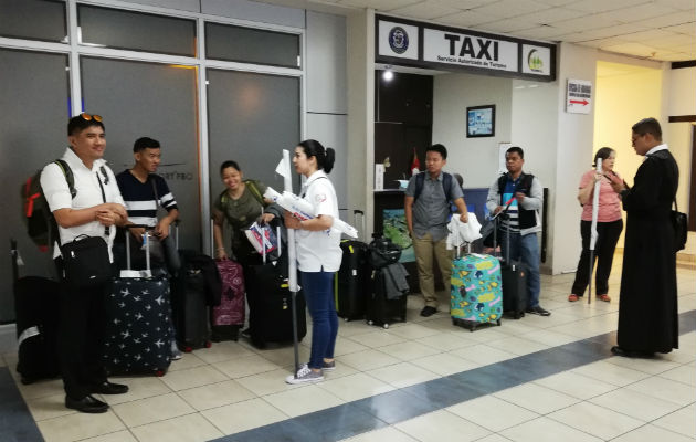 Delegación de Peregrinos de Filipinas continúa llegando a Panamá. 
