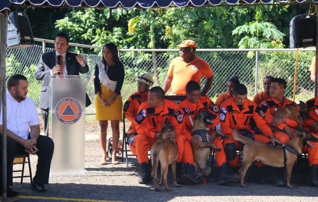 Empresa Dog School K9 Security vendió cachorros al Ministerio de Gobierno. Foto/Cortesía