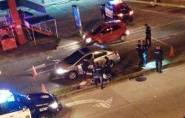 Los sujetos fueron capturados tras una persecución policial. 