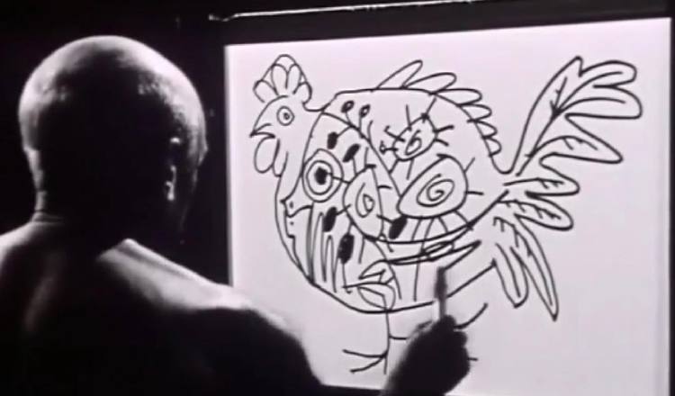 El trabajo de Picasso cobra vida en la pantalla.