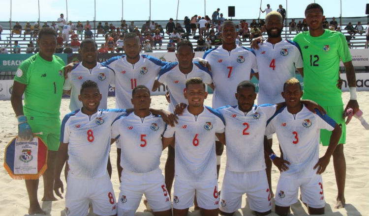 Selección de Panamá de fútbol playa. Foto:Fepafut
