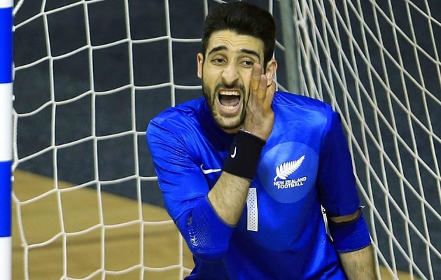 Atta Elayyan durante un juego de la selección.