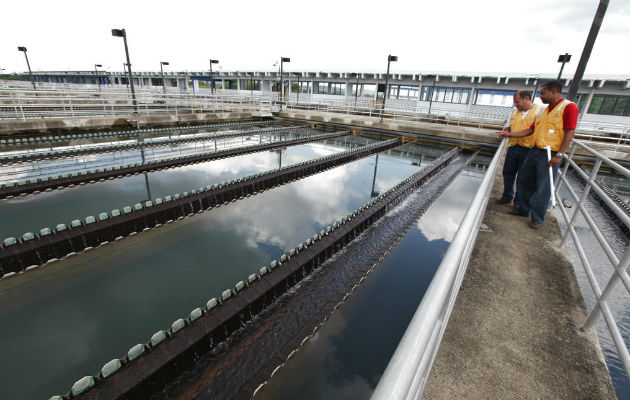 La planta potabilizadora de Chilibre abastece de agua potable  la gran parte de la ciudad capital y San Miguelito.