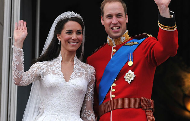 Príncipe William y Kate Middleton.