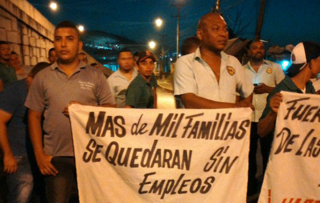 Los transportistas de Panamá Este salieron hoy a protestar en la Carretera Panamericana, altura del Supermercado Xtra en el corregimiento 24 de Diciembre. 