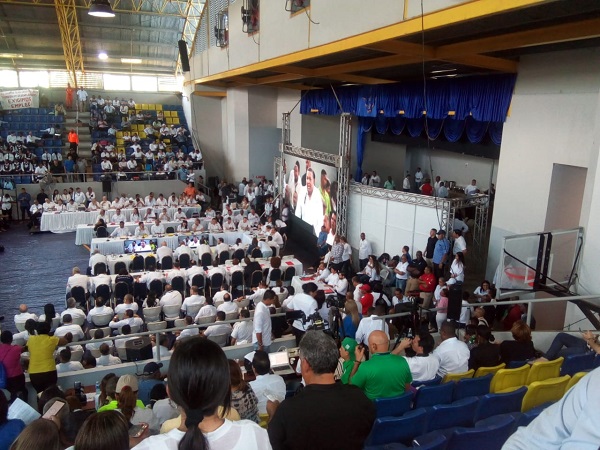 El Consejo de Gabinete Ampliado se realizó en el colegio Abel Bravo. Foto de Diómedes Sánchez