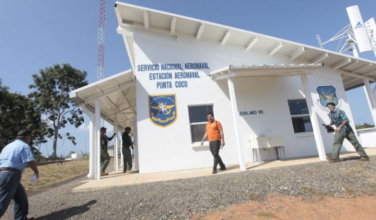 Estación aeronaval de Punta Coco.