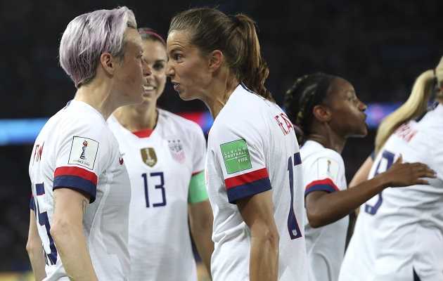 Rapinoe es una de las protagonistas del mundial.