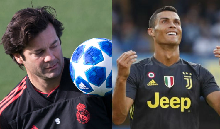 Santiago Solari respondió a Cristiano Ronaldo.