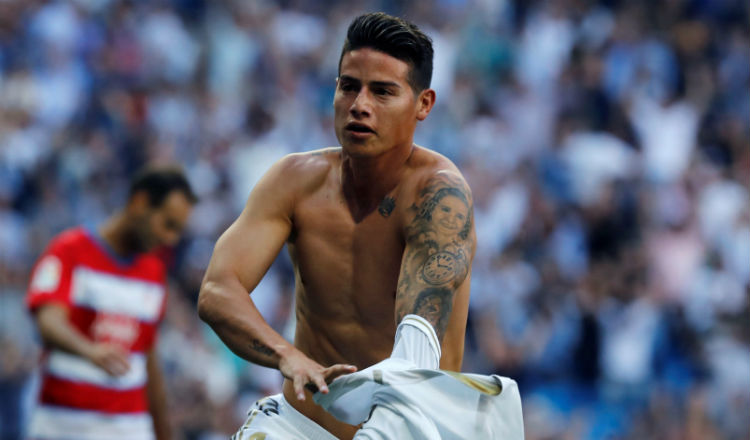 James Rodríguez sentenció un contragolpe de manual. Foto EFE