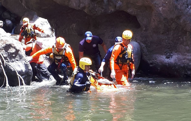  El cuerpo fue ubicado a la altura de Alto Boquete. Foto: José Vásquez. 