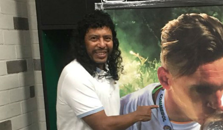 René Higuita está vinculado en el fútbol colombiano con el Atlético Nacional. Foto @higuitarene