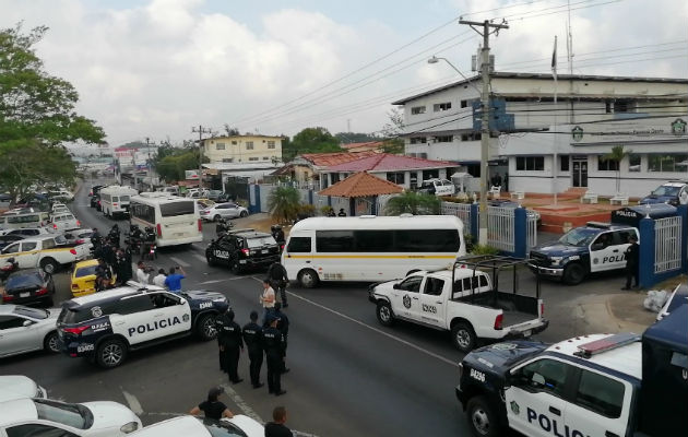 Los llevaron a los penales de la Nueva Joya y Tinajitas. Foto: Eric A. Montenegro.