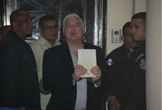 El expresidente Ricardo Martinelli fue sancionado por la Dirección General del Sistema Penitenciario. Foto: Panamá América.