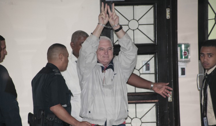 El expresidente Ricardo Martinelli está detenido en Panamá desde junio pasado.