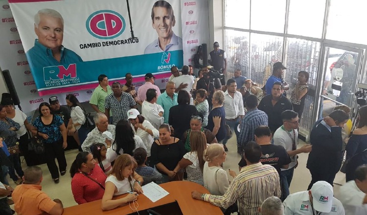 Las actividades serán en la sede del partido Cambio Democrático. Archivo