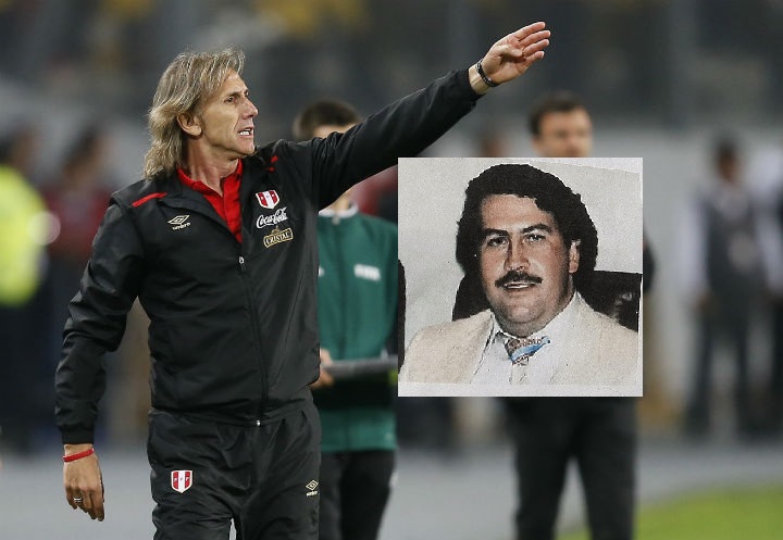 Ricardo Gareca, seleccionador de Perú. Foto AP