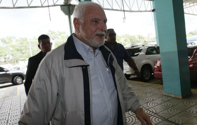 Realizan audiencia de garantías a Ricardo Martinelli. Foto/Víctor Arosemena