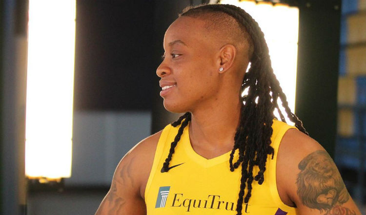 Riquna Williams Foto @la_sparks