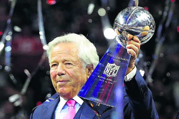 Robert Kraft Foto AP