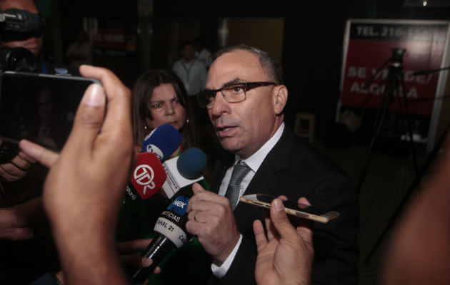 Rolando López compareció como testigo en el caso de los pinchazos telefónicos. Foto Víctor Arosemena.