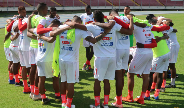 Jugadores de la Sub-22 culminan los entrenamientos. Foto:Fepafut