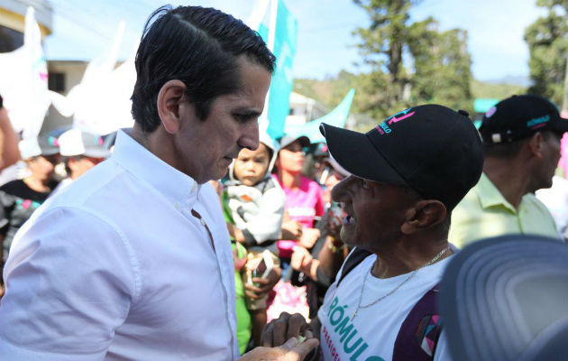 Rómulo Roux, candidato presidencial de Cambio Democrático. Foto/Cortesía