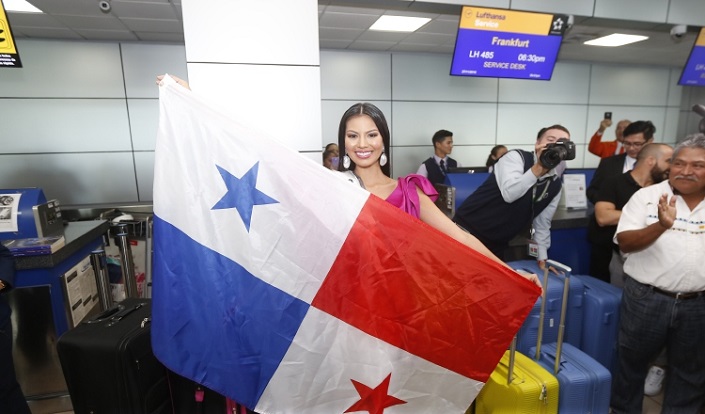 Rosa Iveth Montezuma, lista para la gran final de Miss Universo. /Foto: Aurelio Herrera