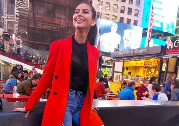 Rosa Iveth Montezuma en las calles de Nueva York. Foto: Instagram