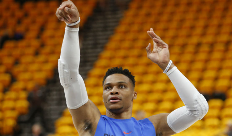  Russell Westbrook Foto AP