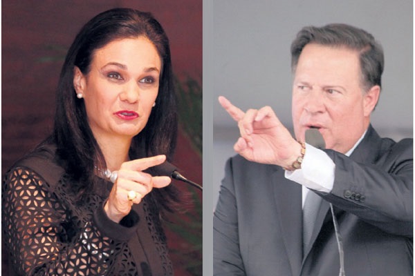 Vicepresidenta de la República y canciller de Panamá, Isabel de Saint Malo.