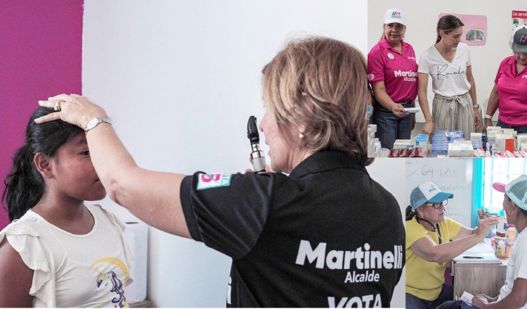 La campaña de Ricardo Martinelli realizó ayer una feria de salud en  el sector 9 de Gonzalillo, Panamá Norte.  Cortesía