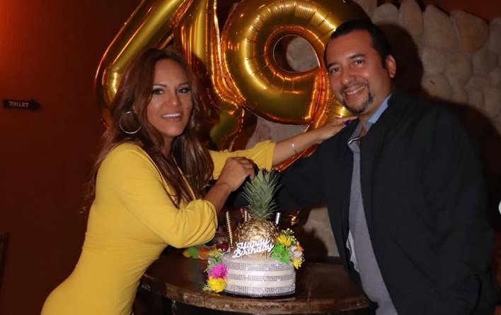 Sandra Sandoval festejó junto a su familia. Foto: Instagram Sandra Sandoval