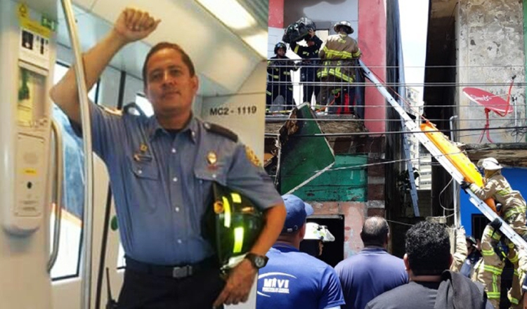 Manuel Antonio Naar fue bombero por 18 años. Imagen de Panamá América