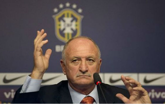 Luis Felipe Scolari. Foto:AP