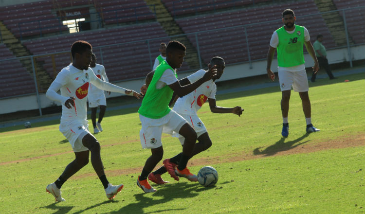 Selección de Panamá se prepara para enfrentar a Estados Unidos. Foto Anayansi Gamez