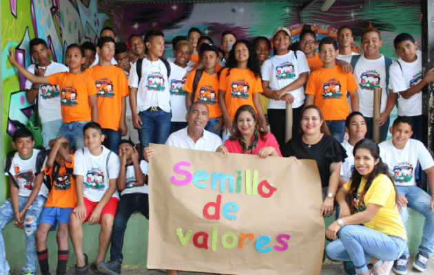 Participaron unos 200 niños del corregimiento de Alcalde Díaz. 