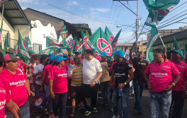 El equipo de campaña de Ricardo Martinelli está consciente de la necesidad de estacionamientos en San Felipe y Santa Ana.