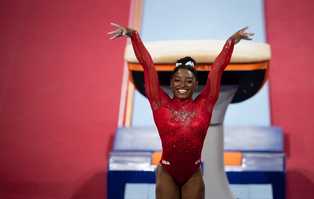 Simone Biles. Foto:AP