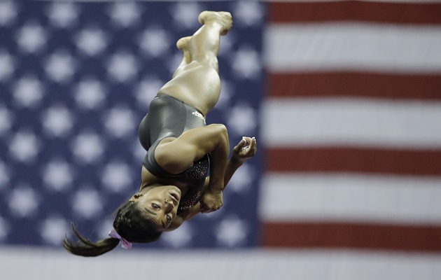 Simone Biles. Foto:AP