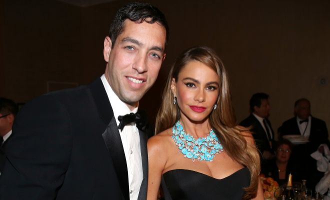 Sofía Vergara y Nick Loeb.