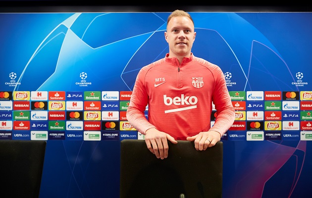 Marc-André ter Stegen está optimista.