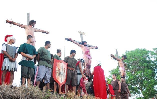 Este año se esperan alrededor de 25 mil personas en la Semana Santa en vivo en Pesé. / Foto Thays Domínguez