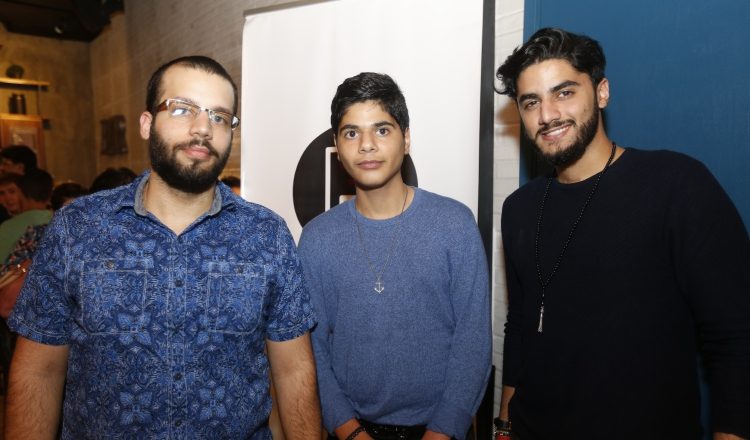 1. Hamzi Saker, Adel Issa y Kadim Issa.