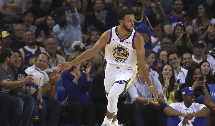 Stephen Curry, referente de los Golden State Warriors. /Foto AP