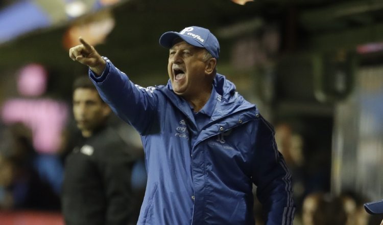 Luiz Felipe Scolari, técnico del Palmeiras /Foto AP