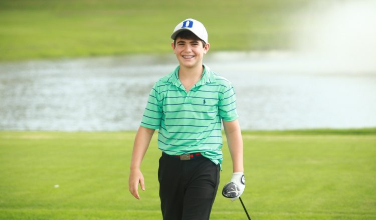 1. Samuel Durán durante la segunda jornada del Match Play, en el CGP. /Foto Anayansi Gamez