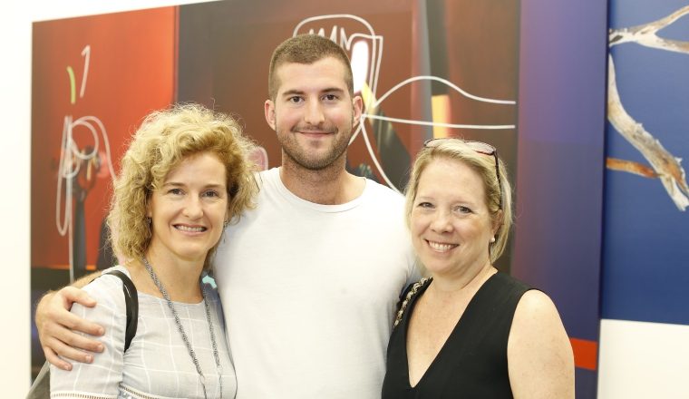 3. Ximena Eleta de Sierra, Roberto Sierra Eleta y Mónica Kupfer. 