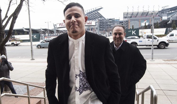 Machado a su llegada a Filadelfia.